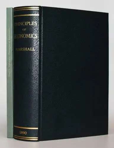 Marshall, Alfred. Principles of economics 1/1000 FAKSIMILE WIRTSCHAFT FINANZEN