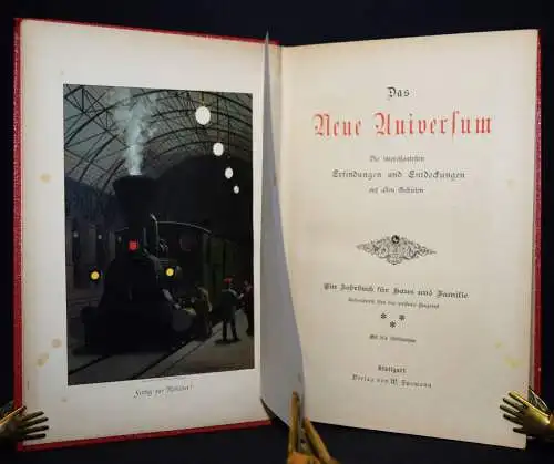 Neues Universum. Band 03. Stuttgart, Spemann 1883 ERFDINDUNGEN JAHRBÜCHER