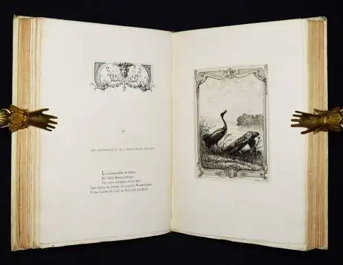 La Fontaine, Fables. FOLIO 75 planches à l’eau-forte par A. Delierre