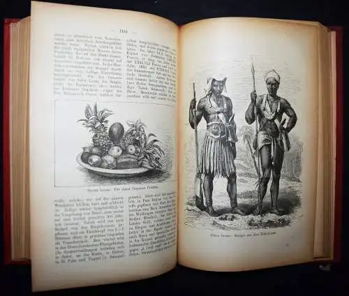 Heichen, Afrika Hand-Lexikon 1885 ERSTE AUSGABE AFRIKA LEXIKON LEXICON