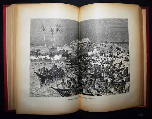 Heichen, Afrika Hand-Lexikon 1885 ERSTE AUSGABE AFRIKA LEXIKON LEXICON