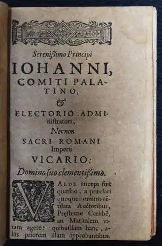 Passi, Gamologia - 1617 - KULTURGESCHICHTE EHE CULTURAL HISTORY MARRIAGE WEDLOCK