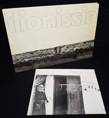 Heyne, Maren. Ilionissia - 1973 FIRST EDITION + ORIG.-PHOTOGRAPH