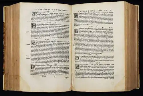 Cyrillus. Divi Cyrilli Archiepiscopi Alexandrini Operum omnium 1546 KIRCHENVÄTER