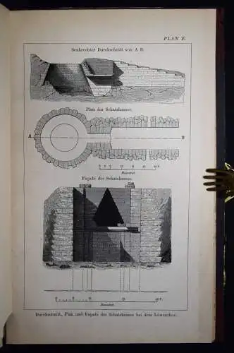 Schliemann, Heinrich. Mykenae - 1878 ARCHÄOLOGIE ANTIKE ALTERTUM