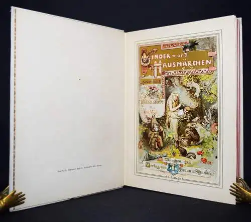 Grimm, Kinder- und Hausmärchen. Braun u. Schneider 1898 H. Vogel MÄRCHEN