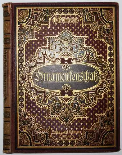 Dolmetsch, Der Ornamentenschatz 1887 ORNAMENTE ORNAMENTIK PLATE BOOK