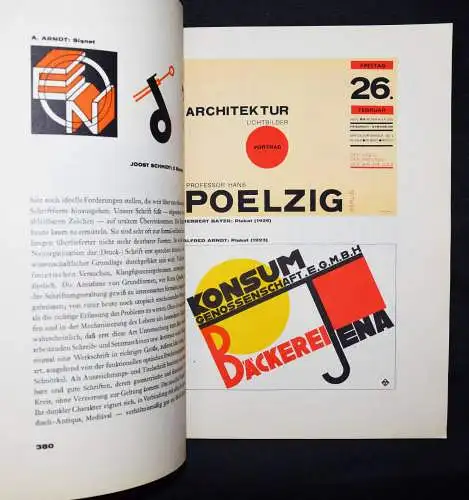 BAUHAUS – Berg, Offset-, Buch- und Werbekunst TYPOGRAPHIE DRUCKTECHNIK