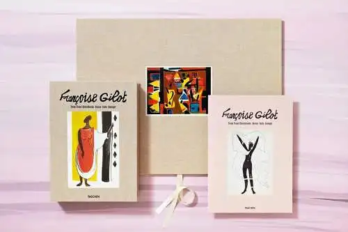 Gilot, Francoise. Three travel sketchbooks. Venice, India, Senegal. Taschen 2018