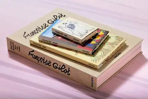 Gilot, Francoise. Three travel sketchbooks. Venice, India, Senegal. Taschen 2018