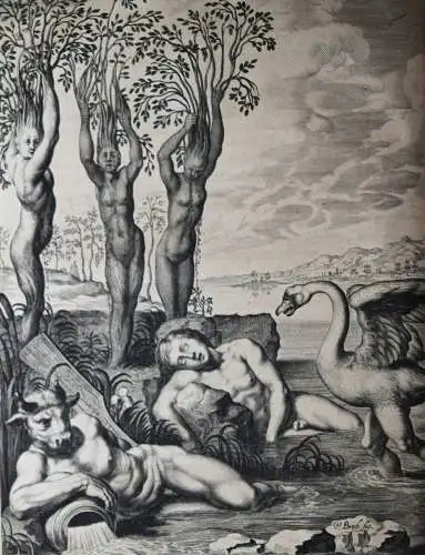 Marolles, Tableaux du temple des muses 1655 EMBLEMATA ANTIKE SAGEN MYTHOLOGIE