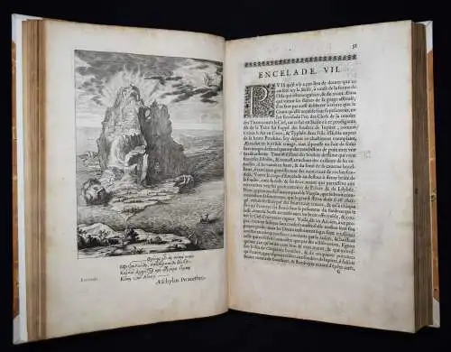 Marolles, Tableaux du temple des muses 1655 EMBLEMATA ANTIKE SAGEN MYTHOLOGIE