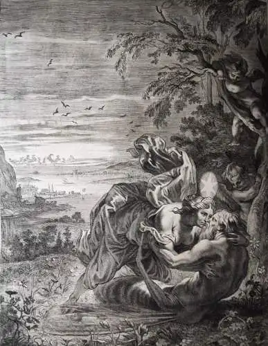 Marolles, Tableaux du temple des muses 1655 EMBLEMATA ANTIKE SAGEN MYTHOLOGIE