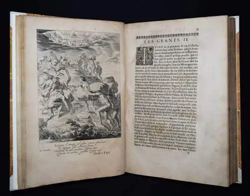 Marolles, Tableaux du temple des muses 1655 EMBLEMATA ANTIKE SAGEN MYTHOLOGIE