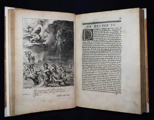 Marolles, Tableaux du temple des muses 1655 EMBLEMATA ANTIKE SAGEN MYTHOLOGIE