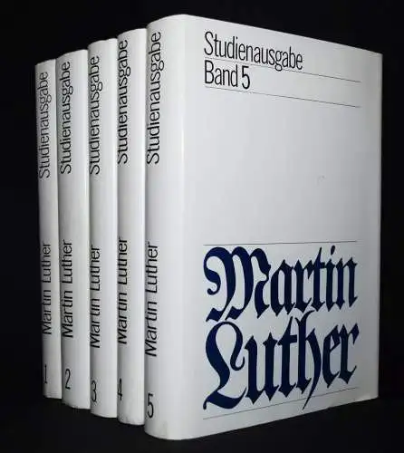 Luther, Studienausgabe. Evangelische Verlags-Anstalt 1979-1992 REFORMATION