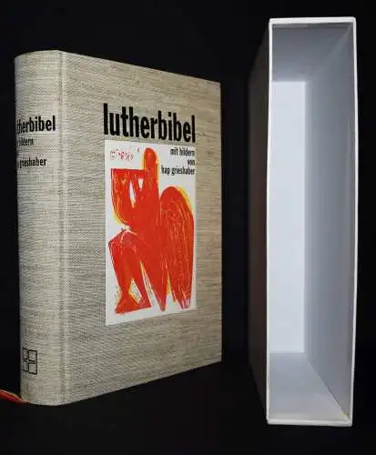 Biblia Germanica – Luther, Die Bibel. Mit Bildern von HAP Grieshaber - 1999