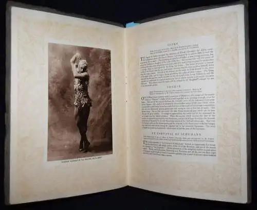King, Souvenir. Serge de Diaghileff’s Ballet Russe 1916 RUSSIA DANCE ART NOUVEAU
