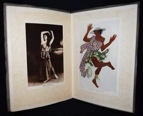 King, Souvenir. Serge de Diaghileff’s Ballet Russe 1916 RUSSIA DANCE ART NOUVEAU