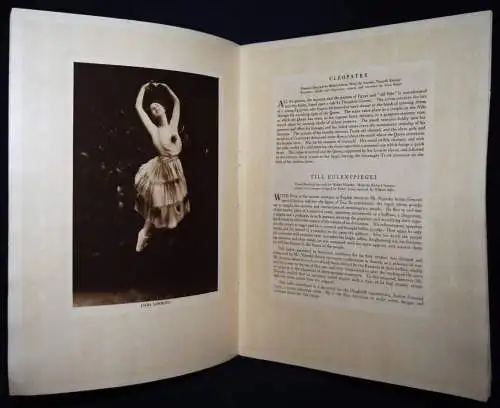 King, Souvenir. Serge de Diaghileff’s Ballet Russe 1916 RUSSIA DANCE ART NOUVEAU