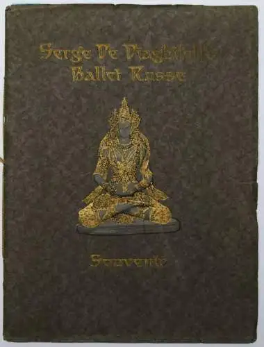 King, Souvenir. Serge de Diaghileff’s Ballet Russe 1916 RUSSIA DANCE ART NOUVEAU