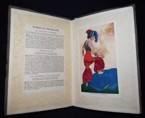 King, Souvenir. Serge de Diaghileff’s Ballet Russe 1916 RUSSIA DANCE ART NOUVEAU