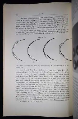 Dallos, Haftgläser und Kontaktschalen 1933 KONTAKTLINSEN OPTIK AUGENHEILKUNDE