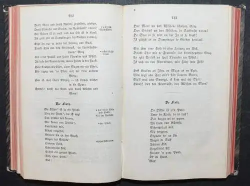 Groth, Quickborn - 1856 GEDICHTE LYRIK MUNDART PLATTDEUTSCH