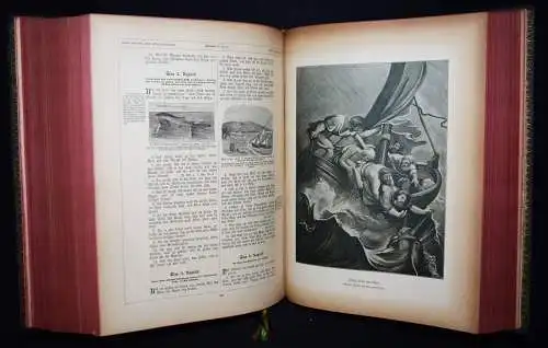 PRACHTBIBEL Allioli, Die Heilige Schrift des Alten und Neuen...1892 BIBEL