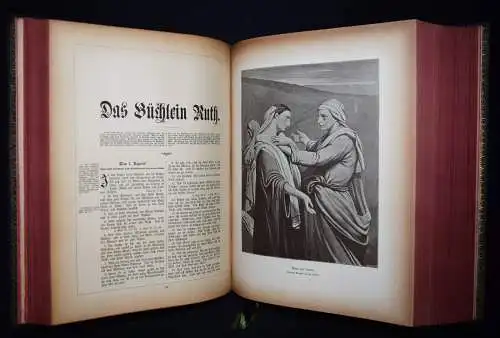 PRACHTBIBEL Allioli, Die Heilige Schrift des Alten und Neuen...1892 BIBEL