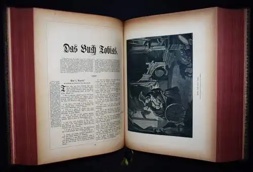 PRACHTBIBEL Allioli, Die Heilige Schrift des Alten und Neuen...1892 BIBEL