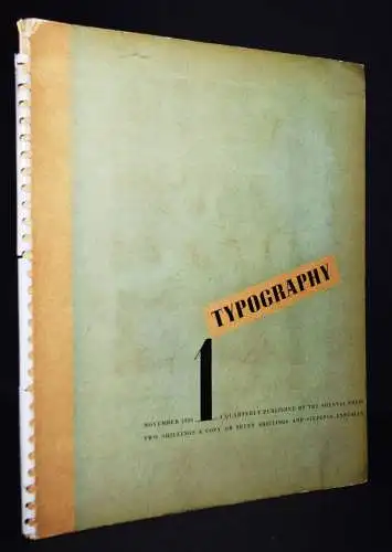 Harling, Robert. Typography. 7 VOLUMES. Shenval Press 1936-1938 TYPOGRAPHIE