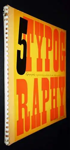 Harling, Robert. Typography. 7 VOLUMES. Shenval Press 1936-1938 TYPOGRAPHIE