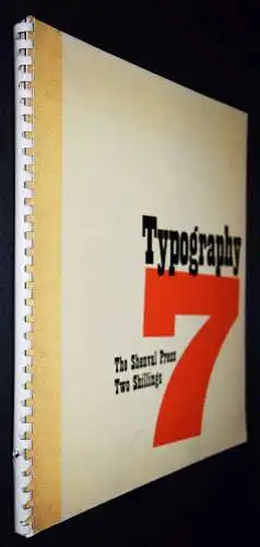 Harling, Robert. Typography. 7 VOLUMES. Shenval Press 1936-1938 TYPOGRAPHIE