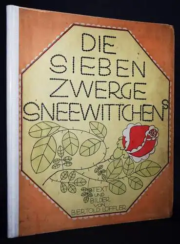 Löffler, Die sieben Zwerge Sneewittchens - 1911 WIENER JUGENDSTIL BILDERBUCH