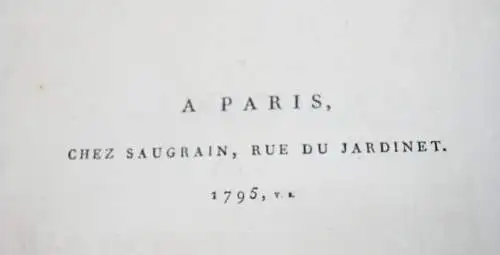 Mably. Entretiens de Phocion. Paris 1795 SOZIALISMUS STAATSWISSENSCHAFTEN