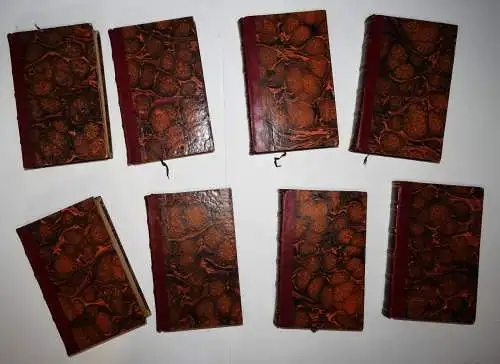 Rousseau, Oeuvres completes. 8 Bände. Paris 1817 SCHÖNES DEKORATIVES EXEMPLAR