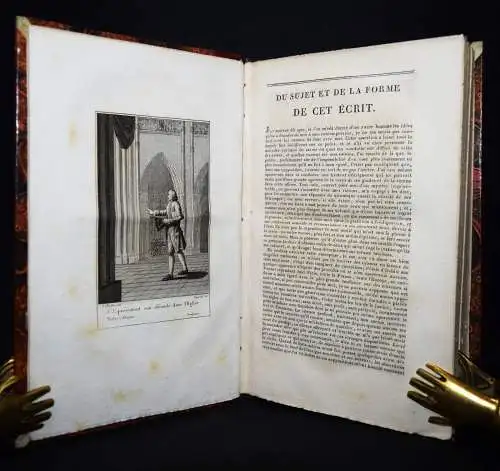 Rousseau, Oeuvres completes. 8 Bände. Paris 1817 SCHÖNES DEKORATIVES EXEMPLAR