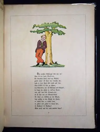 Struwwelpeteriade – Hoffmann, Heinrich. Bastian der Faulpelz - um 1920