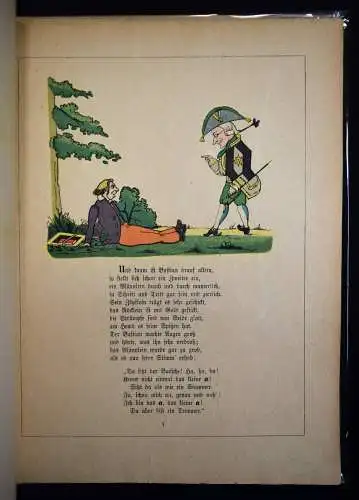 Struwwelpeteriade – Hoffmann, Heinrich. Bastian der Faulpelz - um 1920