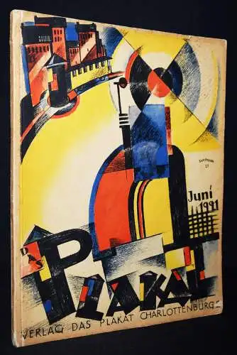 Sachs, Hans. Das Plakat, Jahrgang XII - 1921. PLAKATKUNST WERBUNG REKLAME