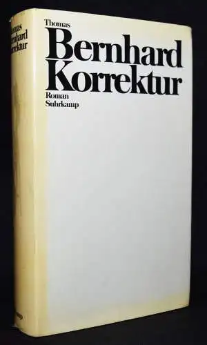 Bernhard, Thomas. Korrektur