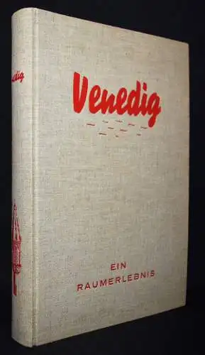 RAUMBILD-ALBUM  VENEDIG. 1935 TOP EXEMPLAR MIT UMSCHLAG ! - STEREO-PHOTOGRAPHIE