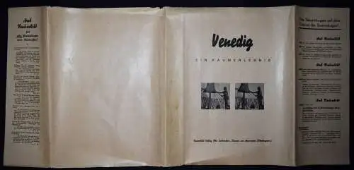 RAUMBILD-ALBUM  VENEDIG. 1935 TOP EXEMPLAR MIT UMSCHLAG ! - STEREO-PHOTOGRAPHIE