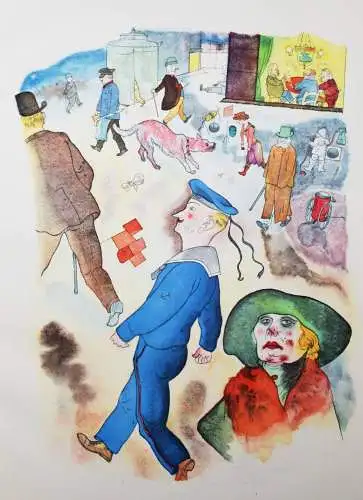 Grosz, George. Ecce homo. Malik-Verlag 1923 EROTICA EXPRESSIONISMUS