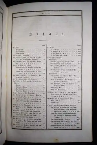 Schiller, Friedrich. Sämmtliche Werke 1830 IN SCHÖNEN MAROQUIN-LEDEREINBAND