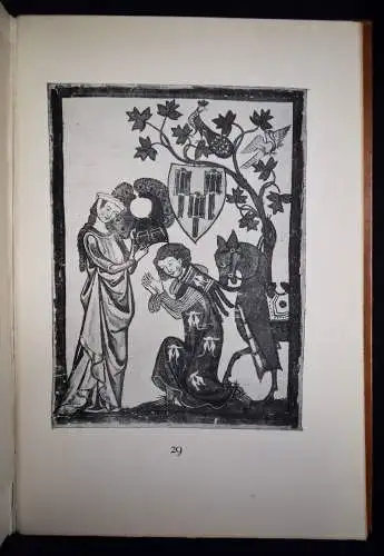 Mayer, Expressionistische Miniaturen des deutschen Mittelalters 1918 SIGNIERT