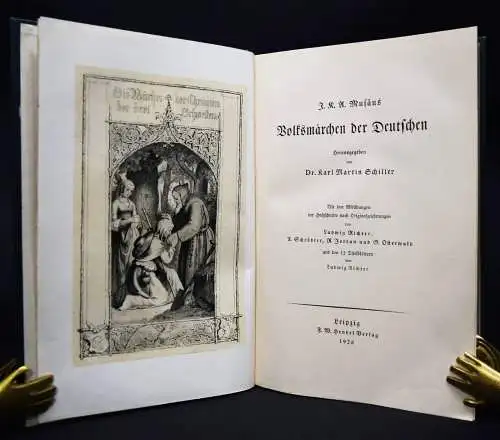 Musäus. Volksmärchen der Deutschen - 1926 LUDWIG RICHTER MÄRCHEN SAGEN