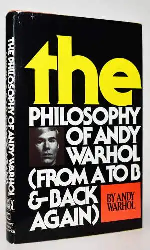 The philosophy of Andy Warhol - 1975 MONOGRAMMIERT 2x POP-ART