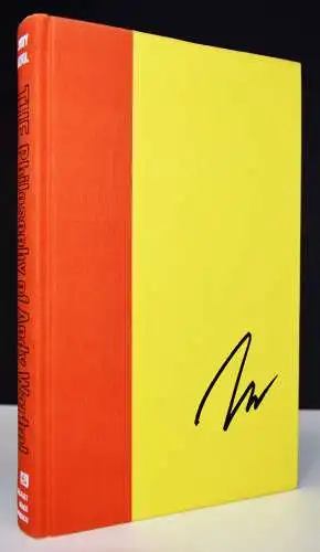 The philosophy of Andy Warhol - 1975 MONOGRAMMIERT 2x POP-ART